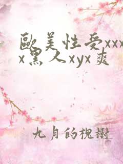 欧美性受xxxx黑人xyx爽