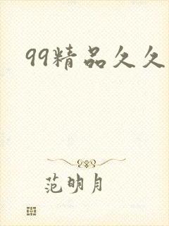 99精品久久久