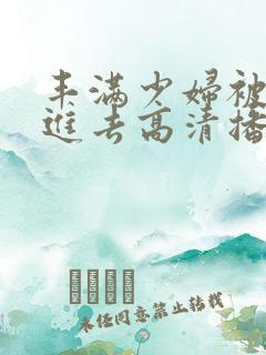 丰满少妇被猛烈进去高清播放