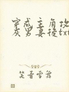 穿成主角攻的炮灰男妻后txt