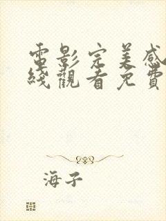 电影完美感觉在线观看免费高清