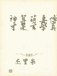 神算萌妻傅太太才是玄学真大佬的小说