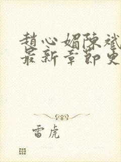 赵心媚陈斌小说最新章节更新时间