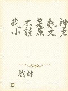 我不是戏神陈伶小说原文免费阅读