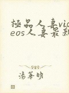 极品人妻videos人妻最新章节列表