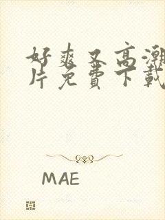 好爽又高潮了毛片免费下载