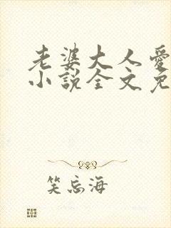 老婆大人爱上我小说全文免费阅读