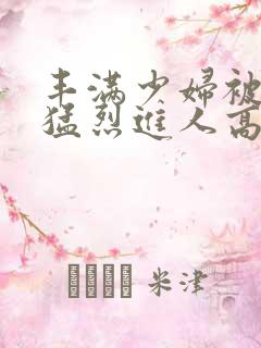 丰满少妇被粗大猛烈进人高清