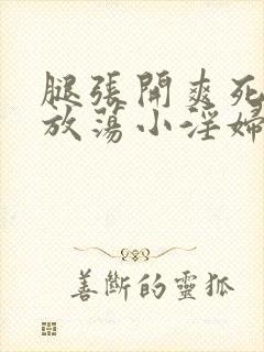 腿张开爽死你个放荡小淫妇视频