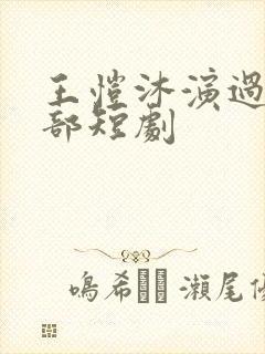 王恺沐演过的全部短剧