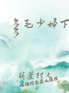 多毛少妇下面水多