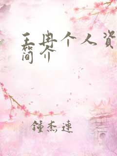 王冉个人资料及简介