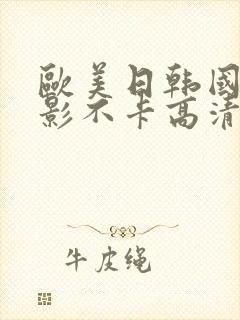 欧美日韩国产电影不卡高清在线