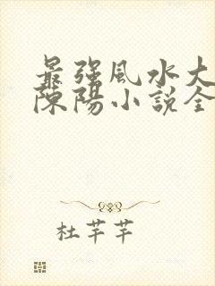 最强风水大相师陈阳小说全文免费阅读