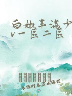 白嫩丰满少妇av一区二区