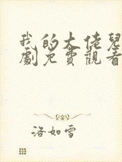 我的大佬儿子短剧免费观看