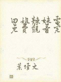 田姐辣妹电视剧免费观看完整版