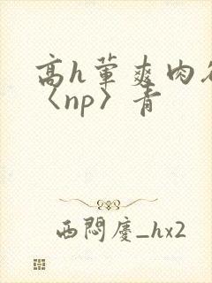 高h荤爽肉欲文〈np〉青