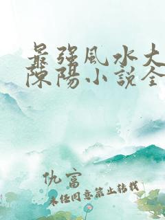 最强风水大相师陈阳小说全文免费阅读