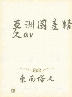 亚洲国产精品久久av