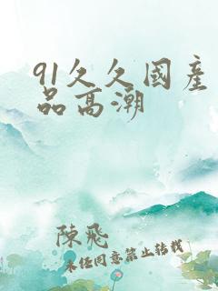 91久久国产精品高潮