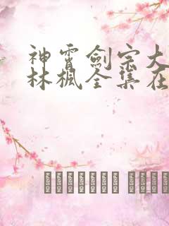 神霄剑宗大师兄林枫全集在线阅读