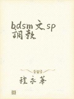 bdsm文sp调教