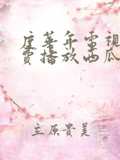 度华年电视剧免费播放西瓜网