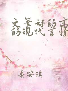 文笔好的高质量的现代言情