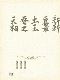 天蚕土豆新书万相之王最新