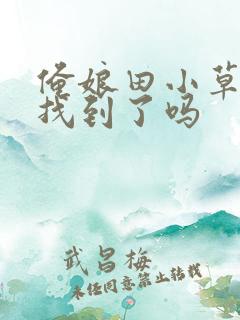 俺娘田小草小旺找到了吗