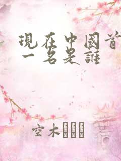 现在中国首富第一名是谁