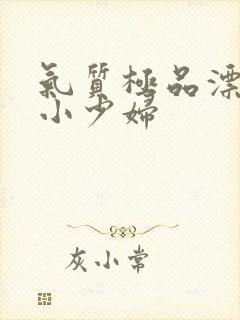 气质极品漂亮的小少妇