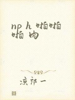 np h 啪啪啪 肉