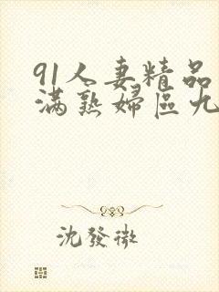 91人妻精品丰满熟妇区九色1区3区