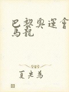 巴黎奥运会男单马龙