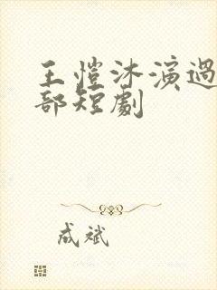 王恺沐演过的全部短剧