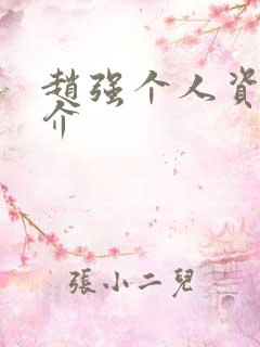 赵强个人资料简介