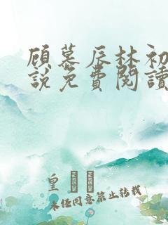 顾慕辰林初荔小说免费阅读最新章节