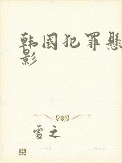 韩国犯罪悬疑电影