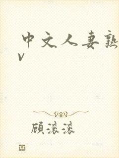 中文人妻熟妇av