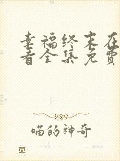 幸福终末在线观看全集免费播放