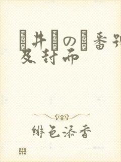 辻井ほのか番号及封面