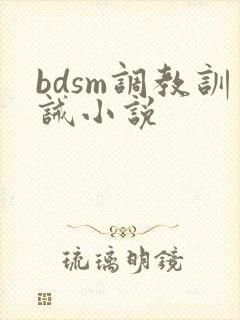 bdsm调教训诫小说