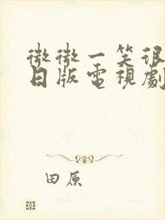 微微一笑很倾城日版电视剧免费