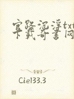 官路沉浮txt下载奇书网