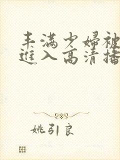 丰满少妇被猛烈进入高清播放,jiang