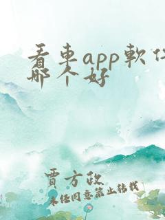 看车app软件哪个好