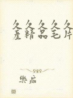 久久久久久久国产精品毛片