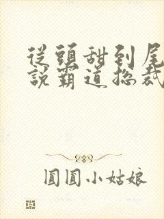 从头甜到尾的小说霸道总裁